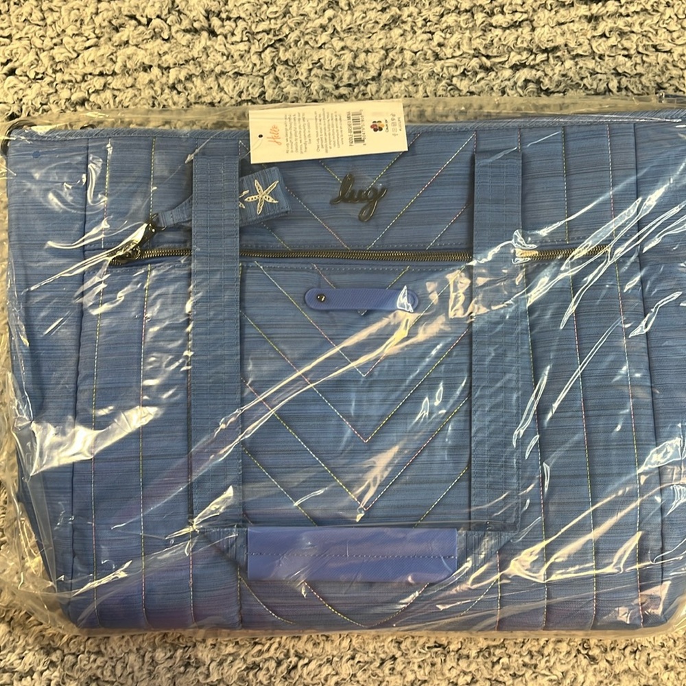 NWT Lug Paddle Carry-all Tote - Brushed Marina